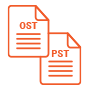 Convert MS Exchange OST to Outlook PST Format