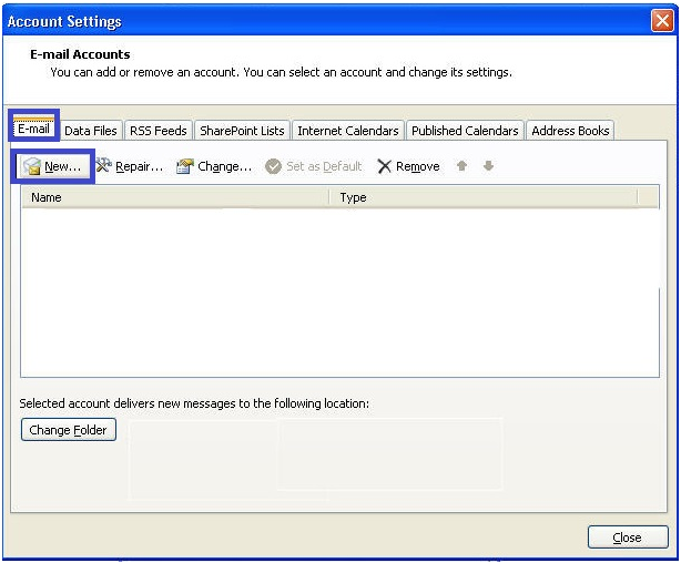 MS Exchange server reported error 0x80040116