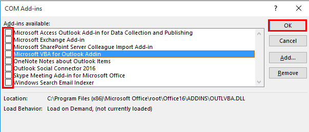 Fixing Outlook Cannot Connect To The Exchange Server Error