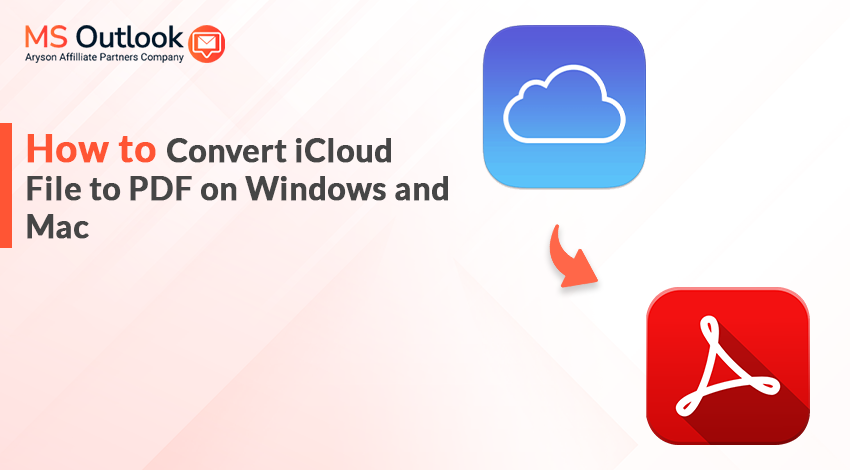 Convert iCloud File to PDF