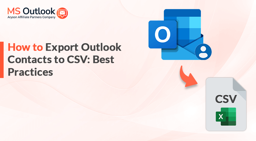 export Outlook Contacts to CSV